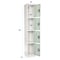 Adiroffice 12 in W, 12 in D, 72 in H, Steel ADI629-204-MGRN-PKG-4 - alternate 8
